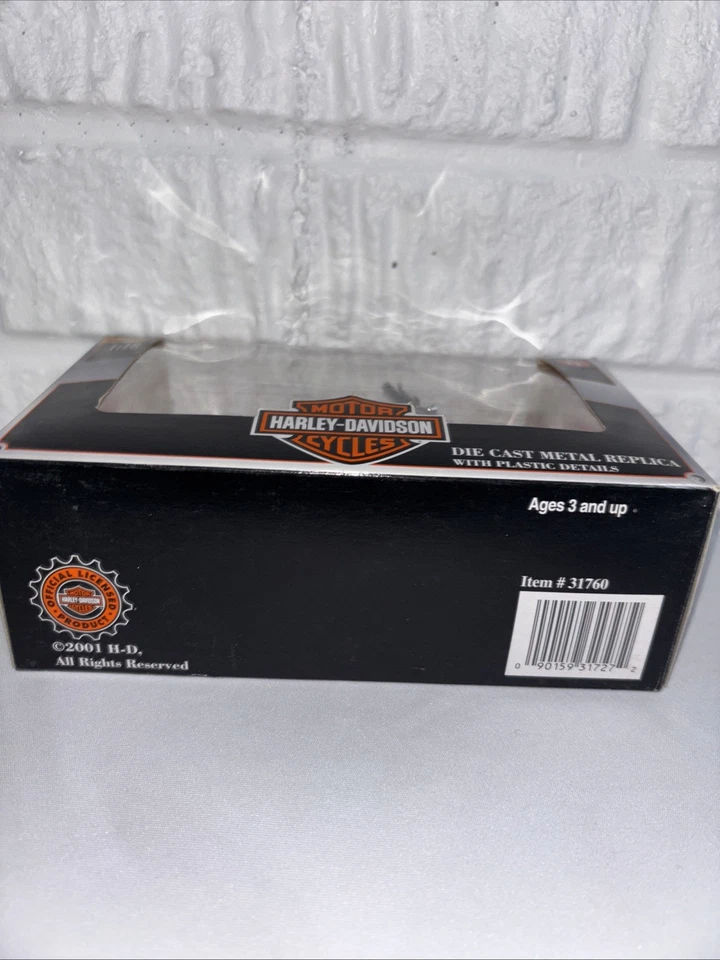 Harley Davidson Heritage Springer Serie 11 Maisto 2001 FLSTS 1:18 Foto 3 de 4