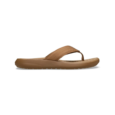 CROCS Men\'s YUKON VISTA II LiteRide Flip Flop Sandal, Hazelnut, Size 9 - New Yukon Vista II LR Flip - Crocs main image 4