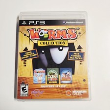 PS3 Worms Collection (Sony PlayStation 3, 2013) - TESTED 