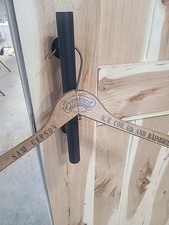 Sam Gerson Pennhurst Philadelphia Clothes Wood Hanger 6th Bainbridge B7