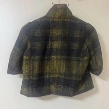 Ohsu Second Checked Pattern Jacket, Size 46