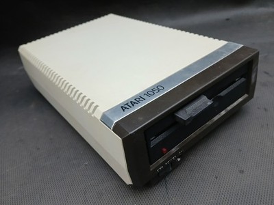 UNTESTED Atari 1050 Dual Density 5.25'' Disk Drive Vintage Computing AS IS PARTS