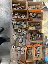 Lot Of 50 Buffalo Ironworker No Punch And Die Set. POWER PUNCH IRON WORKER