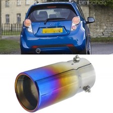 Car Chrome Stainless Rear Exhaust Pipe Tail Muffler Tip For Chevrolet Spark 2022