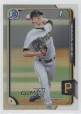 2015 Bowman Draft Chrome Refractor Brandon Waddell #77 7ut