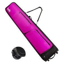 Wheeled Ski Bag for Air Travel, 900D Waterproof Padded Ski Bag with Wheels, A...