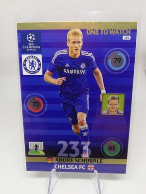 Andre Schürrle Panini UEFA Champions League 2014-15 ''One To Watch'' #12 Chelsea