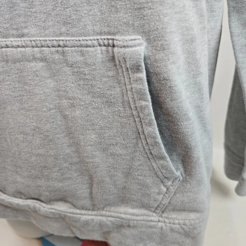 Женская толстовка с капюшоном Under Armour XL серый пуловер флисовая толстовка повседневный логотип спортзал - Изображение 4 из 4