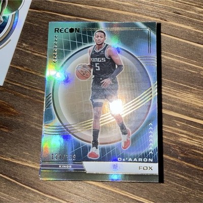 Panini Recon De'Aaron Fox #89 Holo Bronze /299 Sacramento Kings 2022-23