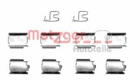 Metzger ZubehöRsatz Scheibenbremsbelag FüR Opel Meriva Corsa C F08 F68 1.2
