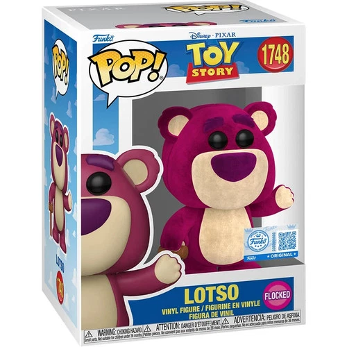 Lotso FLOCKED Funko POP! Toy Story #1748 FREE Shipping & Protector! *PRE-ORDER*