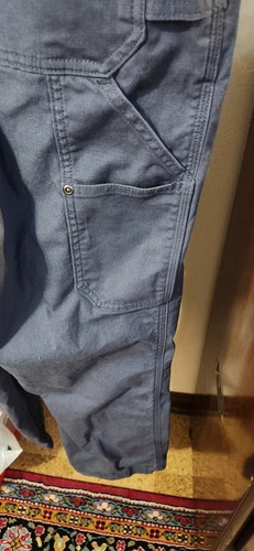 NEW Duluth Trading Co. Men’s Grey Flex Fire Hose Carpenter Pants 32x32-NWOT - Afbeelding 6 van 12
