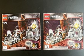 LEGO Prince of Persia: QUEST AGAINST TIME (7572) 95% Complete W/ Manuals! 2 Figs