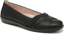 LifeStride Northern Women's Black Loafers NW/OB 6.5M