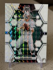 2023 Panini Mosaic Football Dan Marino WHITE MOSAIC /25 #147 - Miami Dolphins