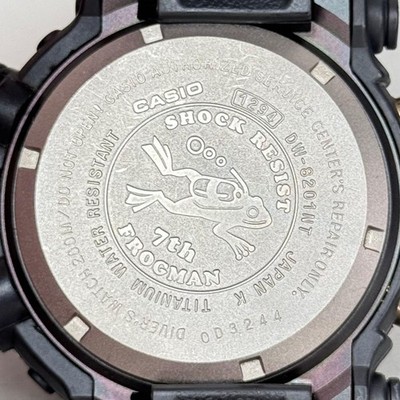 時計 G-SHOCK 7th FROGMAN DW-8201NT-1JR CASIO G-SHOCK FROGMAN DW-8201NT-1JR 7th Anniversary limited model