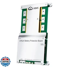 JKBMS Smart BMS 4S-8S 12V-24V 300A 2A Active Balance Build-in Bluetooth with 