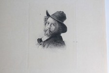 Marcellin DESBOUTIN Self-Portrait Drypoint Engraving (69505)