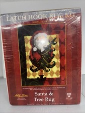 Santa  Tree Rug Graph N Latch Rug Hook Kit MCG Textiles 28" x 36" 37730