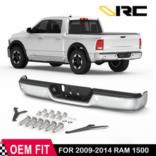 Vrc Chrome Rear Bumper For 2009-2018 Dodge Ram 1500 2010-12 2500 3500 W Sensor Vrc Chrome Rear Bumper For 2009-2018 Dodge Ram 1500 2010-12 2500 3500 W Sensor