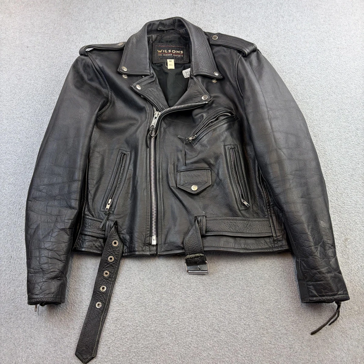 【m118】くまさん⭐️プロフ確認お願いします。　90s WILSONS 中古・古着通販】wilsons leather (ウィルソンズレザー) ［古着