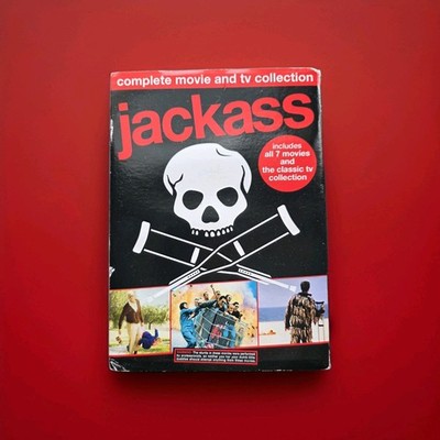 Jackass: Complete Movie and TV Collection 7 Movie| Includes The Lost Tapes! 