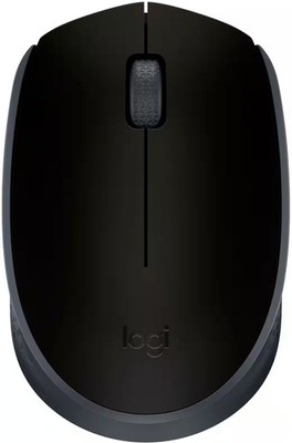 Logitech - M170 Wireless Compact Optical Ambidextrous Mouse - Wireless - Black