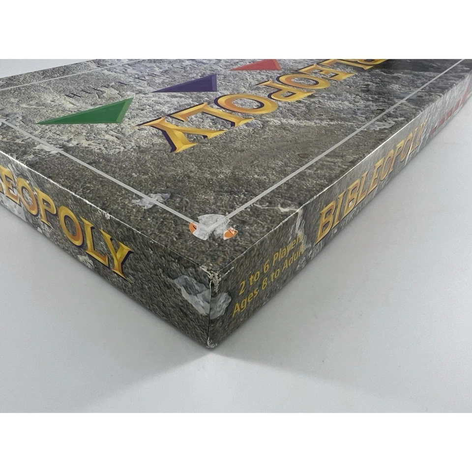 BIBLEOPOLY Board Game Biblical Game of Fun and Faith Complete 1991 - Christian - Image 4 of 4
