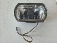 Lucas Square 8 LR8 Spot Fog Lamp Chrome Back Spares or Repair Untested