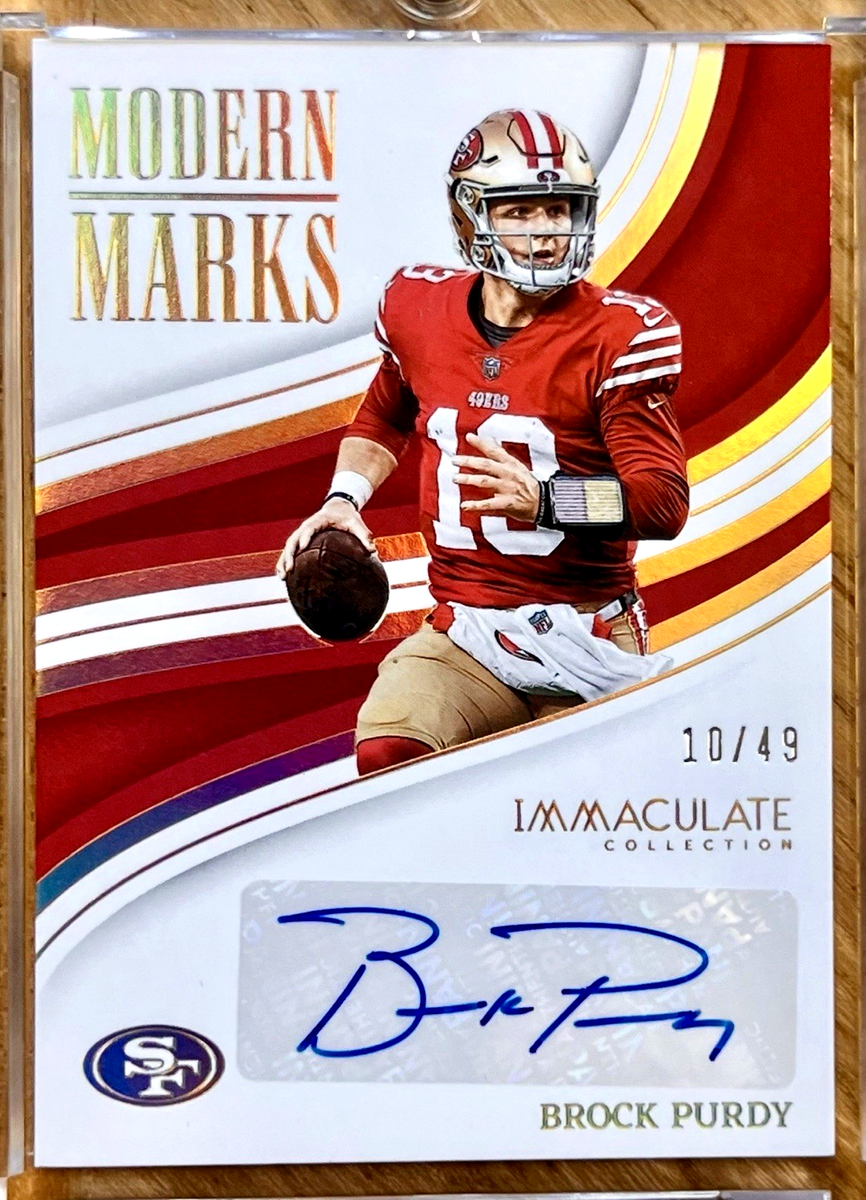 2023 Panini Immaculate Collection - Modern Marks Brock Purdy #MMA
