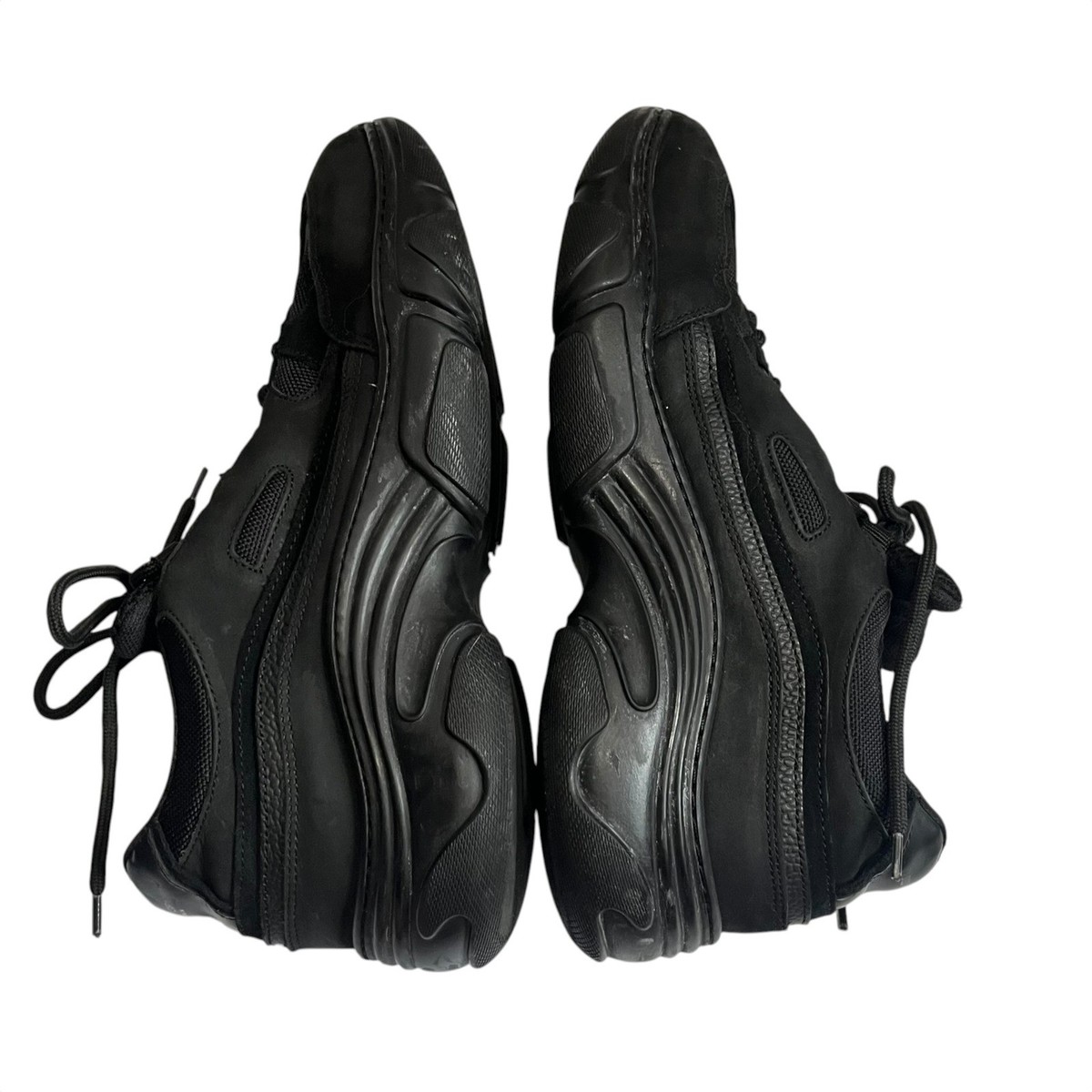 The Kooples Men's Chunky Sneakers 9 Black Lace Up Casual Streetwear Dadcore View 3