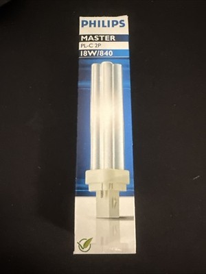 Philips Master PL-C 18W/840 G24d-2P 4000K Coolwhite Kompaktleuchtstofflampe