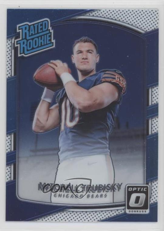 2017 Donruss Optic Rated Rookie Mitchell Trubisky #178 1mc5