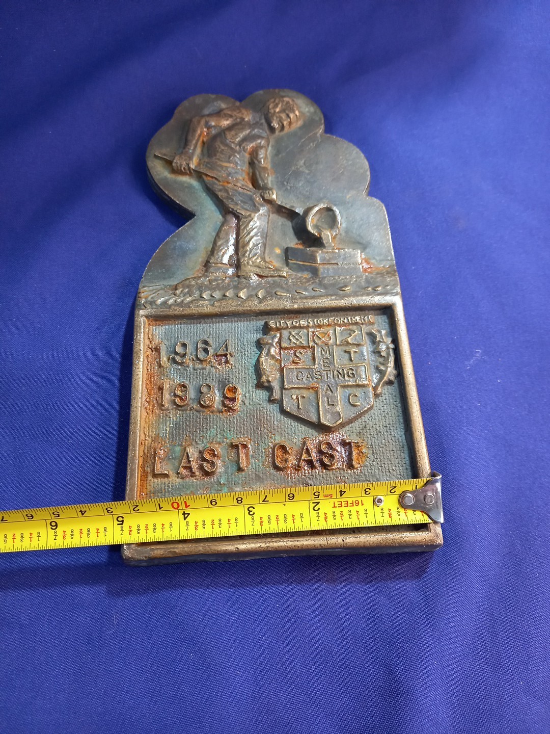 Bronze Foundry Casting Of Someones Last Cast