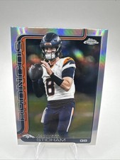 2025 Topps Chrome Jarrett Stidham REFRACTOR #89 Denver Broncos