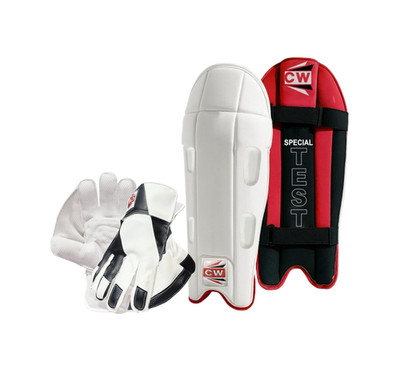 CW Razor Cricket Wicket Keeper Combo | Training Practice Keeping Gears Men Adult