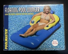Vintage Poolmaster New Pool Lounger Inflatable 2002