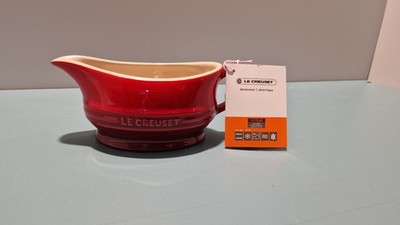 Le Creuset Sauciere aus Steingut, 340 ml, Kirschrot