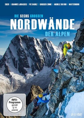 Die sechs grossen Nordwände der Alpen  2 DVD's/NEU/OVP