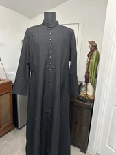 Black Catholic Cassock Made in Italy by Baldrighi