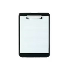 9" X 12" Polypropylene Clipboard, Black, 00558