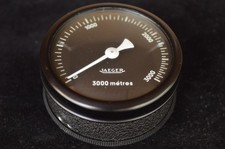 Vintage Jaeger 3000 Metres Automobile Altimeter Dash Instrument Nos W Box
