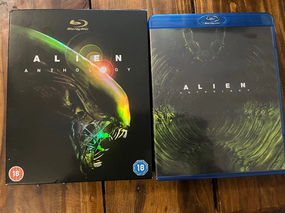 Alien Anthology (Blu-ray, 2010) 6-Disc, 4-Film Box Set. Sigourney Weaver - Image 3 of 4