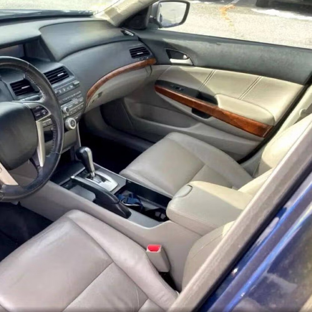 OXILAM Gray Door Armrest Panel Cover Set For 2008-2012 Honda Accord Sedan – Left & Right Front