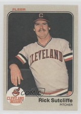 1983 Fleer Rick Sutcliffe #420 0il7