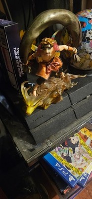 MegaHouse Naruto Shippuden Naruto Uzumaki Raijin GEM Series Remix Statue Figure