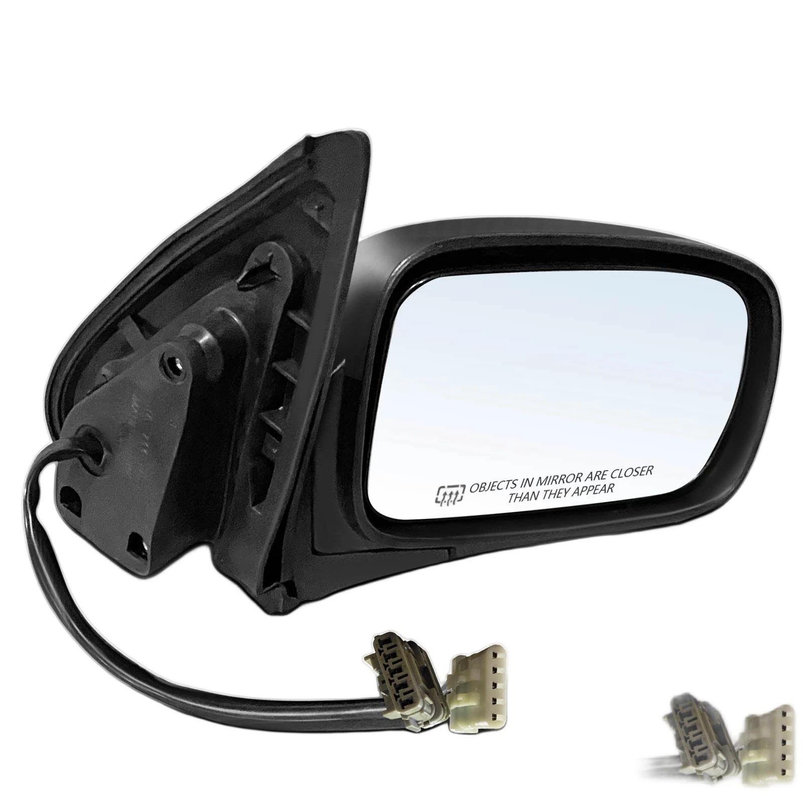 Passenger Side Power Mirror with Power Folding Heated Memory for Nissan Mercury