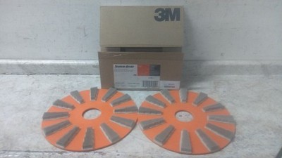 Scotch-Brite 3000-16 16 In Disc Diameter 600 Max RPM Polishing Abrasive Pad