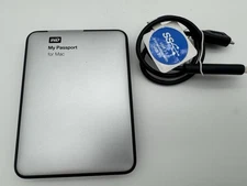 WD My Passport for Mac 1TB WDBLUZ0010BSL-05 External Hard Drive Silver USB 3.0