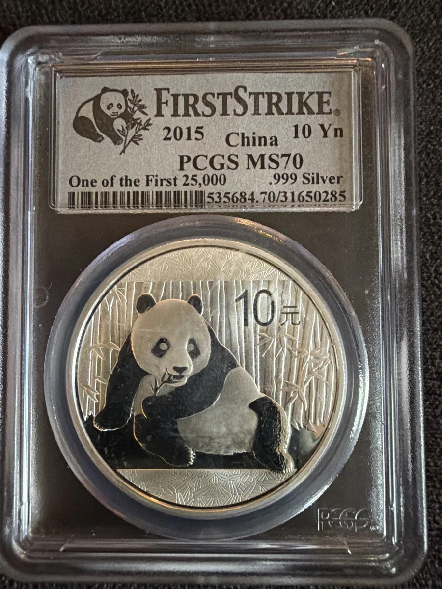 10 Yuan Denomination Grade MS 70 2015 Republic of China Coins